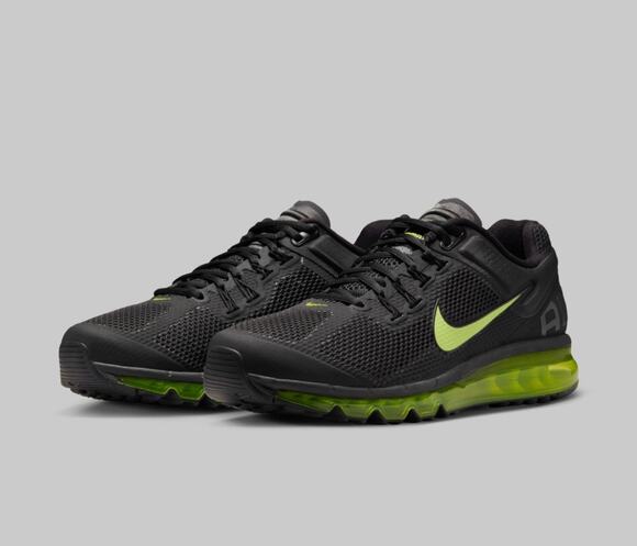 Nike Air Max 2013 Black Anthracite Cyber-Men’s Size 11
